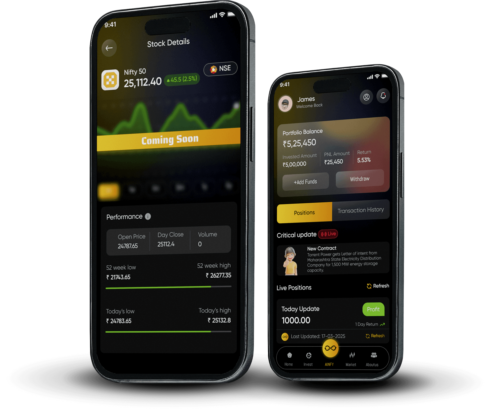 Investment Screens